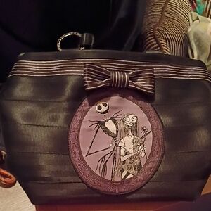 Harveys Black and Purple Cosmetic Bag